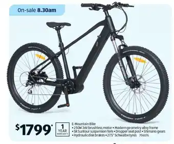Aldi E-Mountain Bike offer