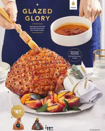 Aldi Marmalade Glazed Ham offer