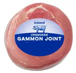 Iceland Iceland Unsmoked Gammon Joint 750g offer