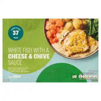 Asda ASDA White Fish with a Cheese & Chive Sauce 380g offer