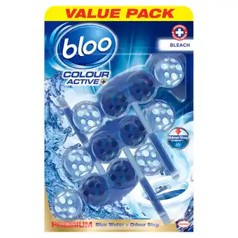 Asda Bloo Colour Active+ Bleach 3 x 50g offer