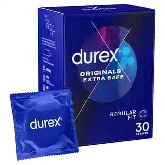 Asda Durex Extra Safe Thick 30 Condoms offer