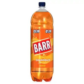 Iceland Barr Orangeade Soft Drink 2L Bottle offer