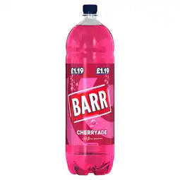 Iceland Barr Cherryade Soft Drink 2L Bottle offer