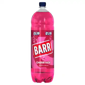 Iceland Barr Cherryade Soft Drink 2L Bottle offer