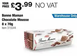 Costco Bonne Maman Chocolate Mousse offer