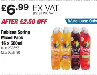 Costco Rubicon Spring Mixed Pack offer