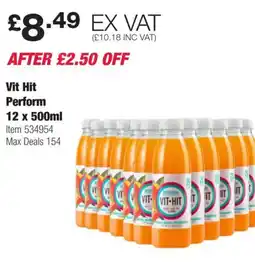 Costco Vit Hit Perform offer