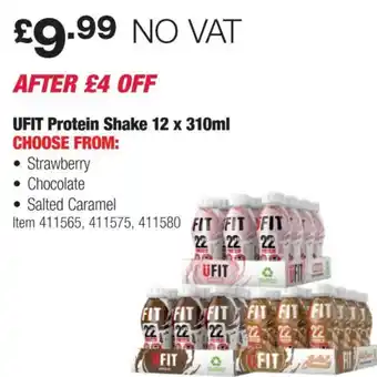 Costco UFIT Protein Shake offer