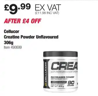 Costco Cellucor Creatine Powder Unflavoured offer