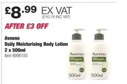 Costco Aveeno Daily Moisturising Body Lotion offer