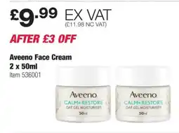 Costco Aveeno Face Cream offer