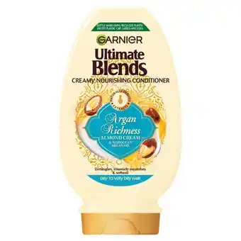 Asda Garnier Ultimate Blends Argan oil & Almond Cream Conditioner offer