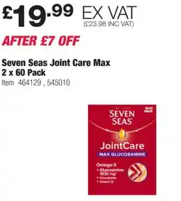 Costco Seven Seas Joint Care Max offer