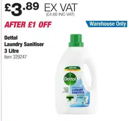 Costco Dettol Laundry Sanitiser offer