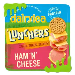 Iceland Dairylea Lunchers Ham' N' Cheese 65g offer