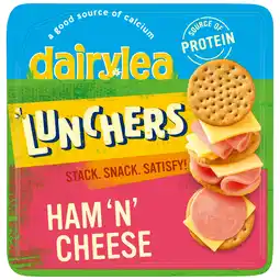 Iceland Dairylea Lunchers Ham' N' Cheese 65g offer