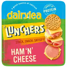 Iceland Dairylea Lunchers Ham' N' Cheese 65g offer