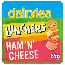Iceland Dairylea Lunchers Ham' N' Cheese 65g offer