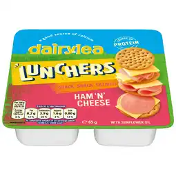 Iceland Dairylea Lunchers Ham' N' Cheese 65g offer