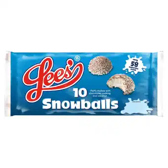 Iceland Lees' 10 Snowballs 130g offer