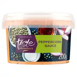 Sainsbury's Sainsbury's Peppercorn Sauce, Taste the Difference 200g offer