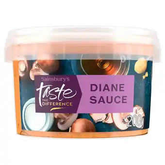 Sainsbury's Sainsbury's Diane Sauce, Taste the Difference 200g offer