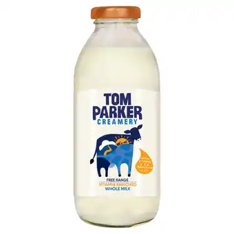 Sainsbury's Tom Parker Creamery Vitamin Enriched Whole Milk 500ml offer