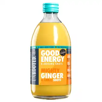 Sainsbury's Unrooted Good Energy Mighty Ginger & Chilli Shots 500ml offer