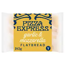 Sainsbury's Pizza Express Garlic & Mozzarella Flatbread 185g offer