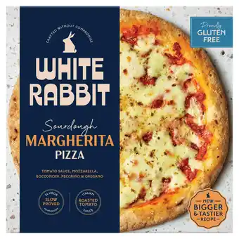 Sainsbury's White Rabbit Gluten Free Sourdough Margherita Pizza offer