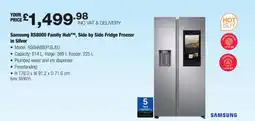 Costco SAMSUNG RS8000 Family Hub™, Side by Side Fridge Freezer offer