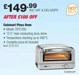 Costco Cuisinart Pizza Oven offer