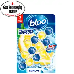 Asda Bloo Power Active Lemon 3 x 50g offer