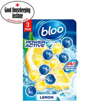 Asda Bloo Power Active Lemon 3 x 50g offer