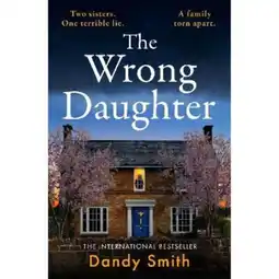 Asda Paperback The Wrong Daughter by Dandy Smith offer