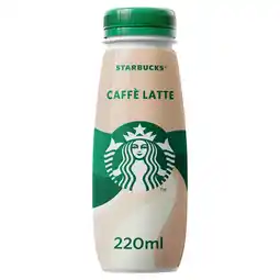 Iceland Starbucks Caffe Latte Iced Coffee 220ml offer