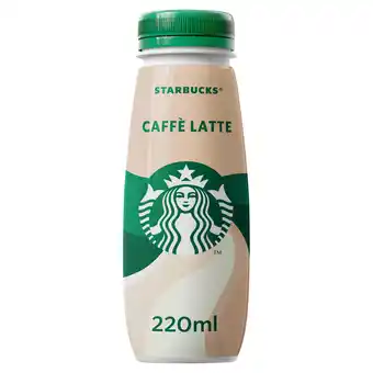 Iceland Starbucks Caffe Latte Iced Coffee 220ml offer