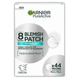 Sainsbury's Garnier 8H Invisible Blemish Patches for Spots x44 offer