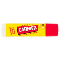 Sainsbury's Carmex Classic Moisturising Lip Balm SPF 15 4.25g offer