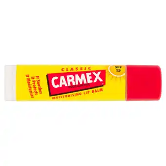 Sainsbury's Carmex Classic Moisturising Lip Balm SPF 15 4.25g offer