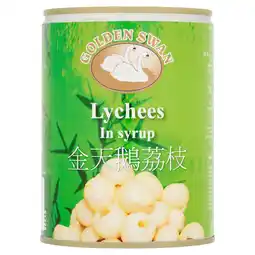 Sainsbury's Golden Swan Lychees in Syrup 567g offer