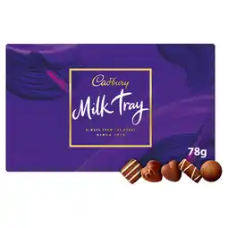 Asda Cadbury Milk Tray Chocolate Box 78g offer