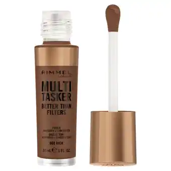 Asda Rimmel London Multi-Tasker Better Than Filters Glow Boosting Primer, 008 Rich offer