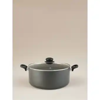 Asda George Home Non-Stick Stockpot Aluminium 32cm offer