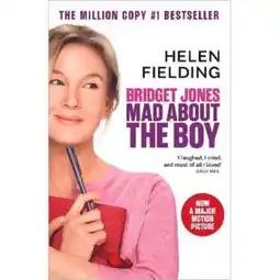 Asda Paperback Bridget Jones: Mad About the Boy by Helen Fielding offer