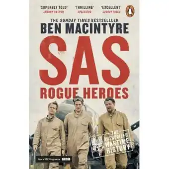 Asda Paperback SAS by Ben Macintyre offer