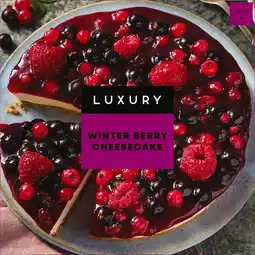 Iceland Iceland Luxury Winterberry Cheesecake 460g offer