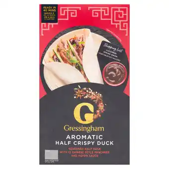 Sainsbury's Gressingham Crispy Aromatic Half Duck 540g offer