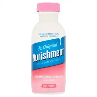 Sainsbury's Dr Nourishment Strawberry Bottle 330ml offer
